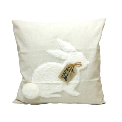 Poduszka dekoracyjna Zając Beżowa 45x45cm